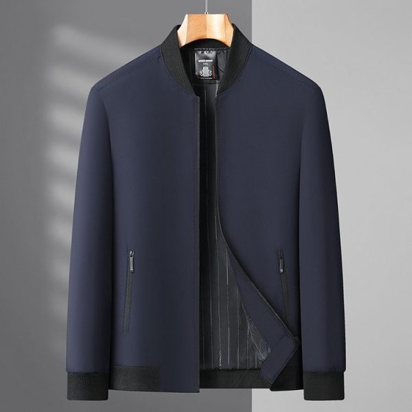 Mens Outerwear |  Tailored Bomber Jacket In Stretch Wool Clothing Mens