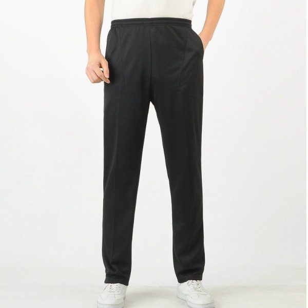 Mens Pants |  Curtis Drawstring Pant In Precision Ponte Clothing black