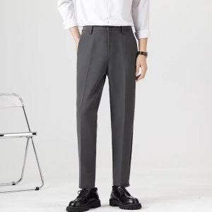 Mens Pants |  Mayer Pant In Stretch Wool Clothing medium charcoal