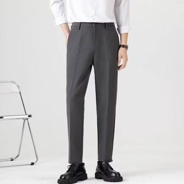 Mens Pants |  Mayer Pant In Stretch Wool Clothing medium charcoal