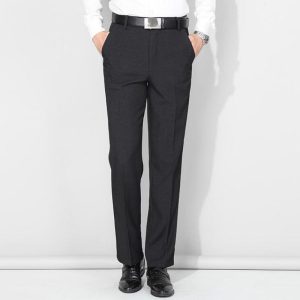 Mens Pants |  Mayer Tuxedo Pant In Stretch Wool Clothing black