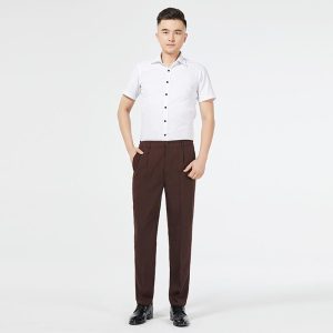 Mens Pants |  Zaine Pant In Precision Ponte Mens hickory