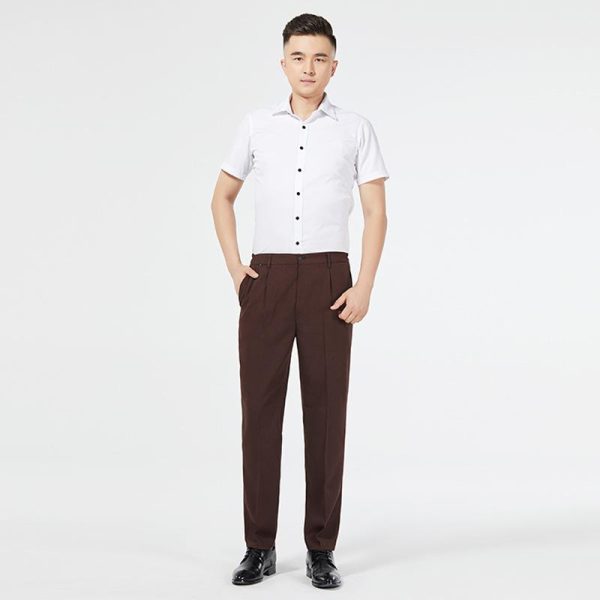 Mens Pants |  Zaine Pant In Precision Ponte Mens hickory