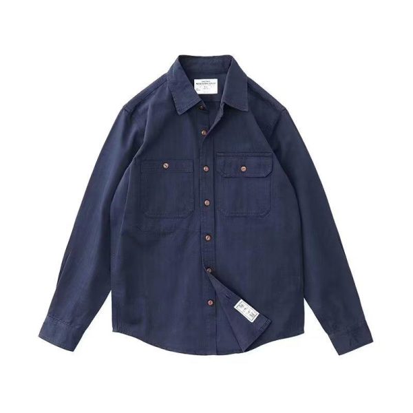 Mens Shirts |  Garvin Shirt Jacket In Organic Cotton Clothing baltic