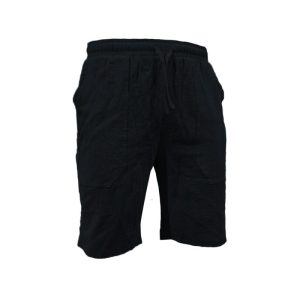 Mens Shorts |  Cotton-Blend Pull-On Short Clothing black