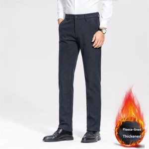 Mens Suits |  Zaine Pant In Herringbone Precision Ponte Clothing baltic melange