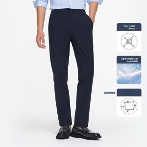 Mens Suits |  Zaine Pant In Linen-Viscose Clothing Mens