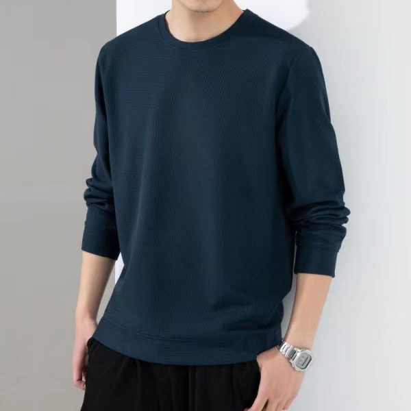 Mens Sweaters + Cardigans |  Crewneck Sweater In Regal Wool Clothing Mens