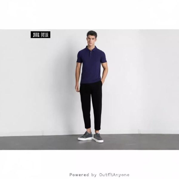 Mens Sweaters + Cardigans |  Goris Polo Shirt In Light Bilen Clothing Mens