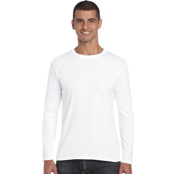 Mens T-Shirts + Polos |  Essential Long-Sleeve Tee In Anemone Modal Jersey Clothing Mens