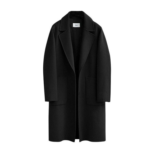 Womens Outerwear |  Clairene Jacket In Double-Face Wool-Cashmere Clothing black