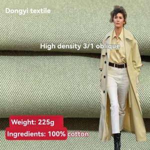 Womens Outerwear |  Double-Breasted Trench Coat In Cotton-Blend Clothing Outerwear