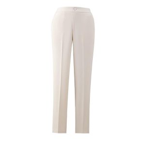 Womens Pants |  Cropped Kick Pant In Stretch Cotton-Blend Clothing new sand