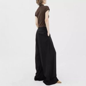 Womens Pants |  High-Waist Wide-Leg Pant In Good Linen Clothing concord