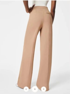 Womens Pants |  High-Waist Wide-Leg Pant In Good Linen Clothing Pants