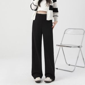 Womens Pants |  Relaxed Pull-On Pant In Hemp Clothing black