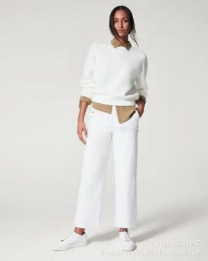 Womens Pants |  Relaxed Straight Jean In Denim Clothing optic white