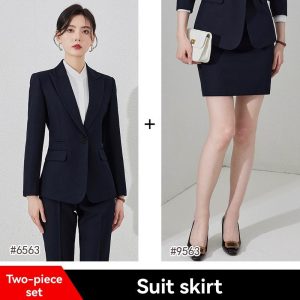 Womens Suits |  Etiennette Blazer In Good Wool Clothing nocturne navy