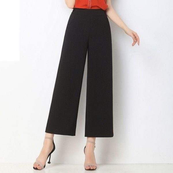 Womens Suits |  High-Waisted Pant In Precision Ponte Clothing black