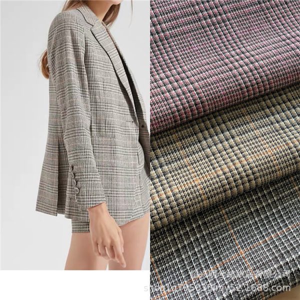 Womens Suits |  Slim Blazer In Checked Stretch Wool Blazers + Jackets black multi