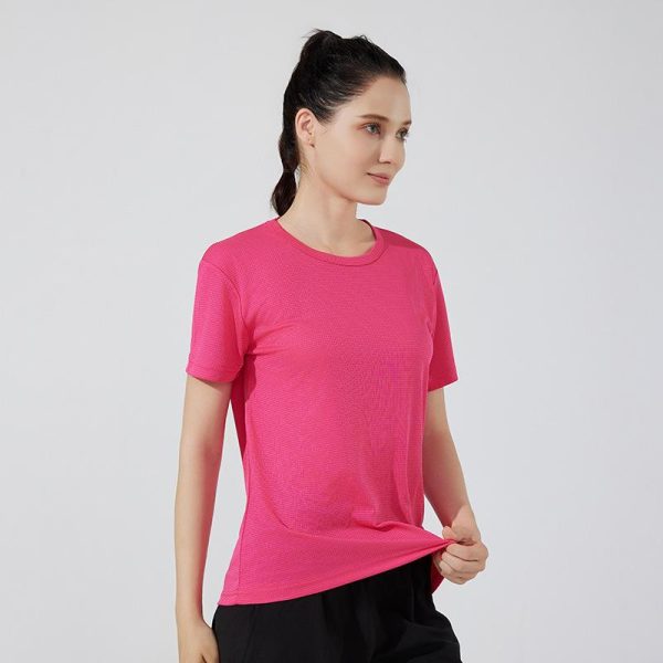 Womens T-Shirts + Tank Tops |  Tiny Tee In Organic Slub Cotton Clothing pink azalea