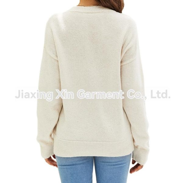 Womens Sweaters + Cardigans |  Cropped Sweater In Cashmere Clothing ivory