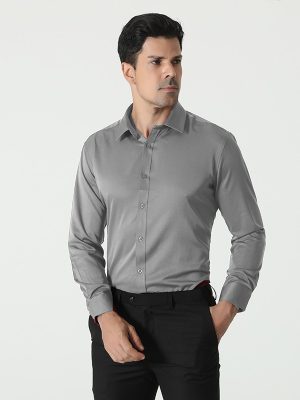 Mens Shirts |  Sylvain Shirt In Structure Knit